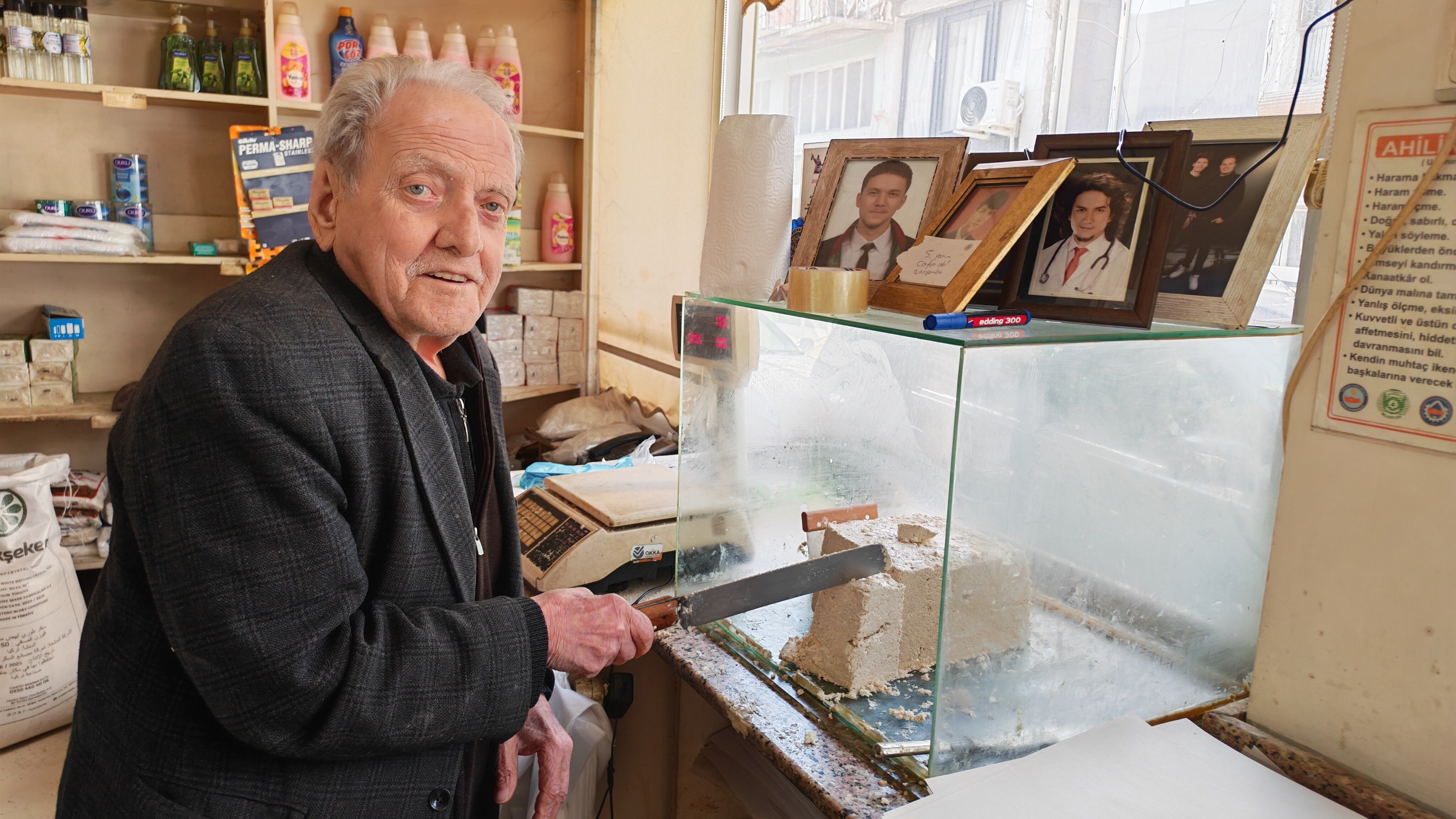 Ramazan Geleneği Susamlı Helva Tezgahlarda (7)