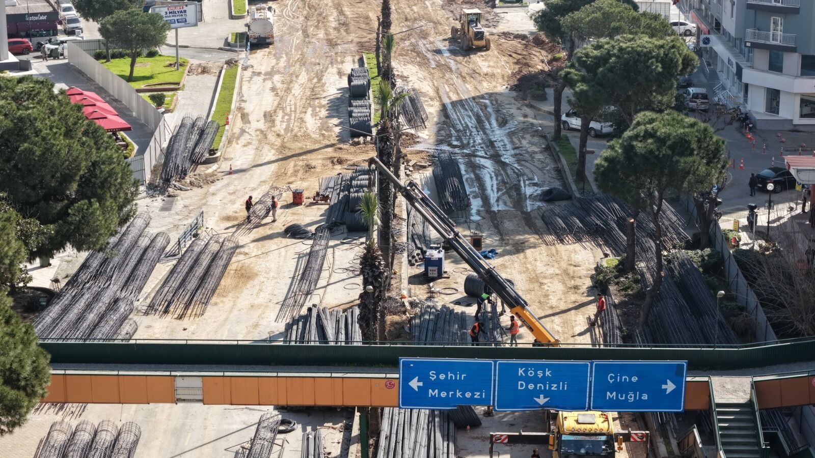 Topuklu Efe Söz Vermişti, Yeni Dörtyol Köprülü Kavşağı’nda Çalışmalar Hızla Devam Ediyor (1)