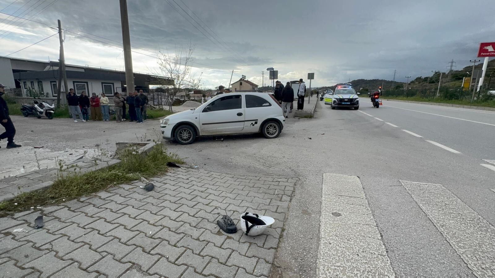 17 Yaşındaki Motosiklet Sürücüsü Kurtarılamadı (6)