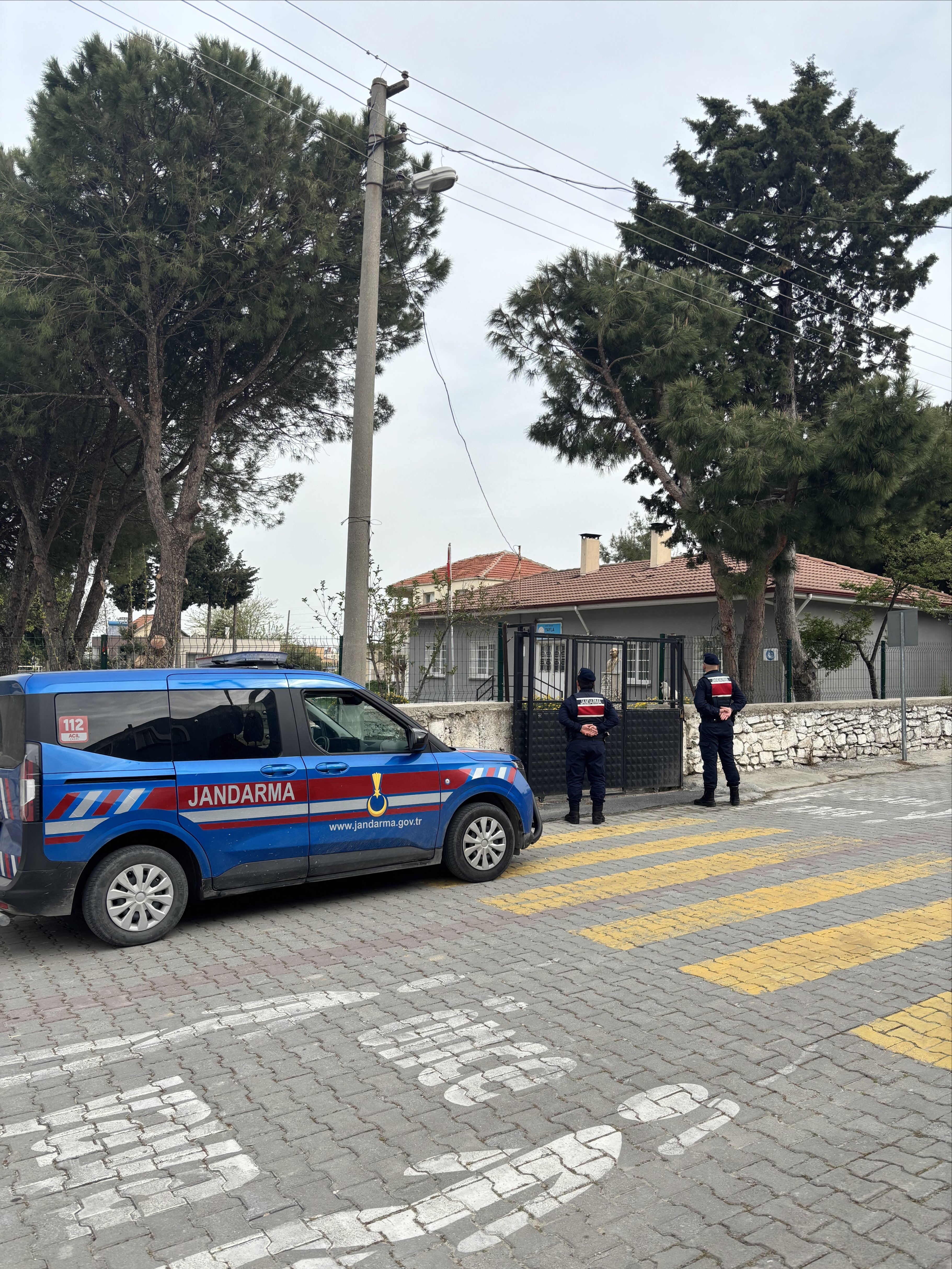 Aydın Jandarması Okul Önlerinde Nöbete Başladı (3)