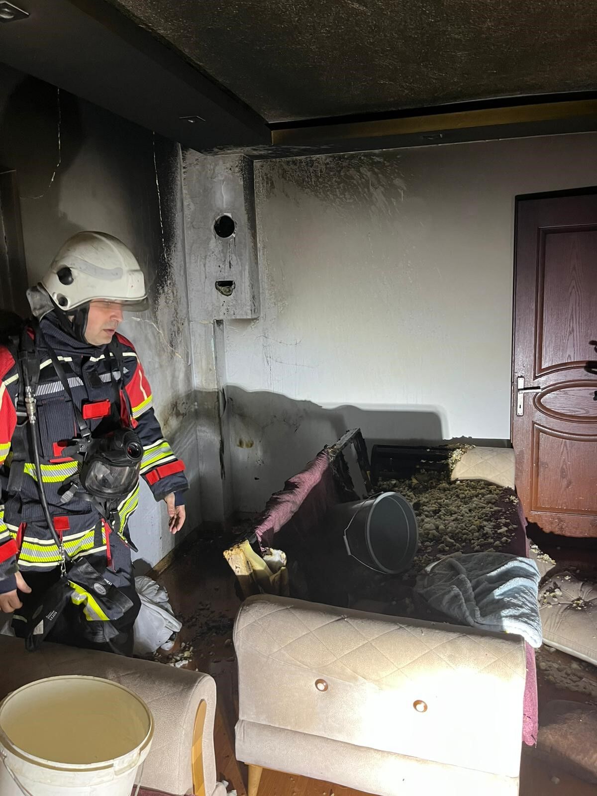 Aydın’da Mahalleli Sokağa Döküldü, Çok Sayıda Ekip Sevk Edildi (4)