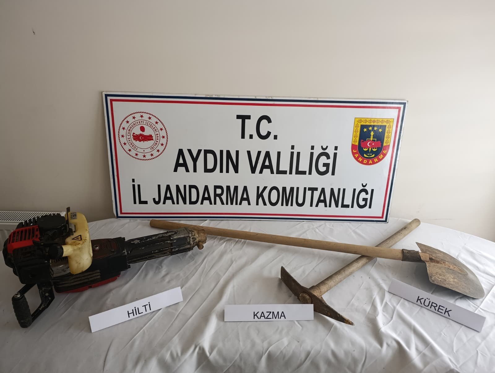 Aydın’da merada suçüstü basıldı