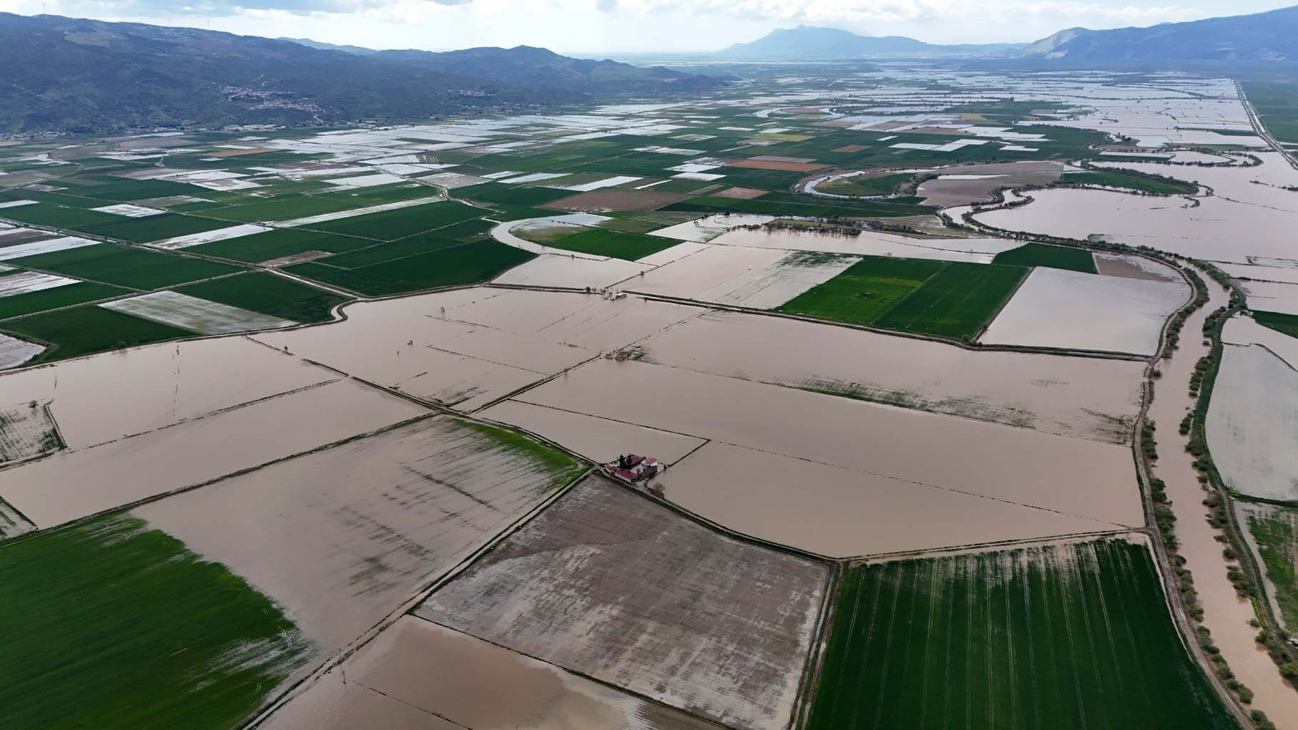 Aydın’da Tarım Arazileri Sular Altında (2)