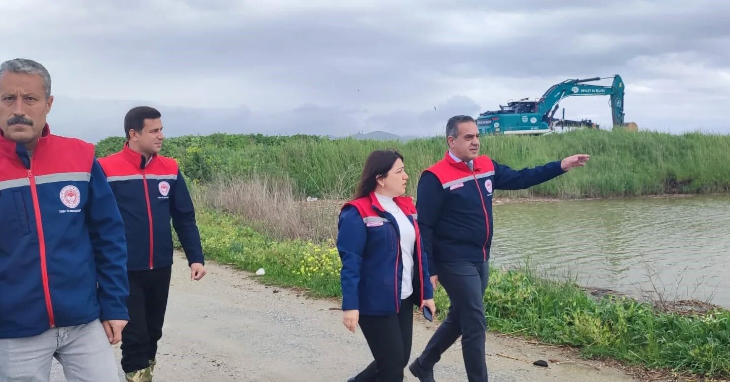 Aydın’da Tarım Arazileri Sular Altında Kaldı (1)