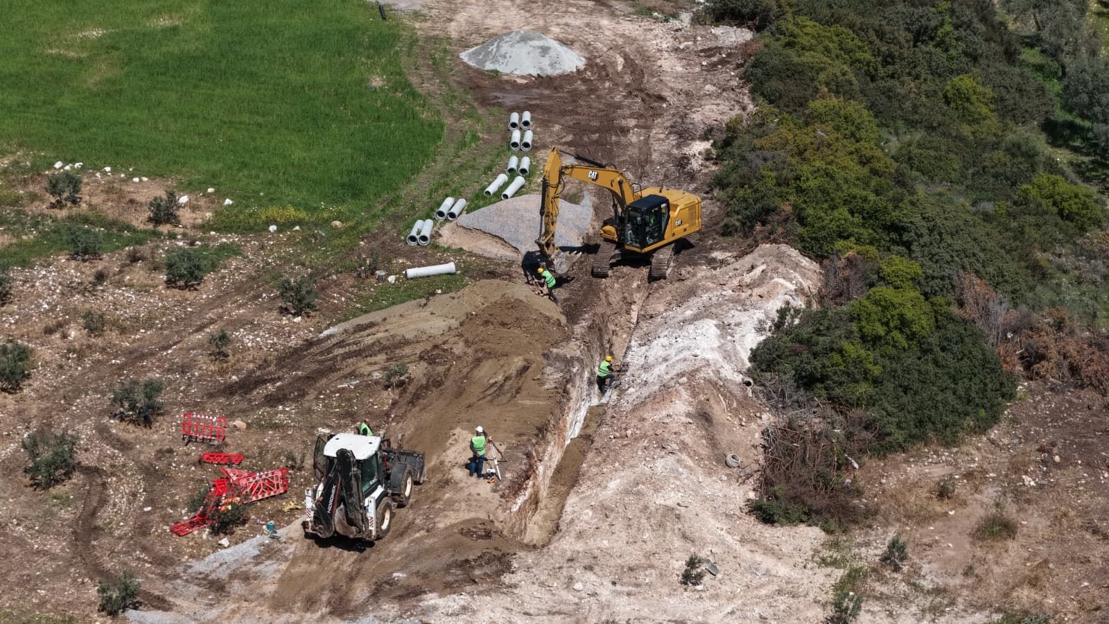 Başkan Çerçioğlu Çalışıyor, Aydın’da Hizmet Çağı Devam Ediyor.. Di̇di̇m’de Altyapi Yatirimi (8)