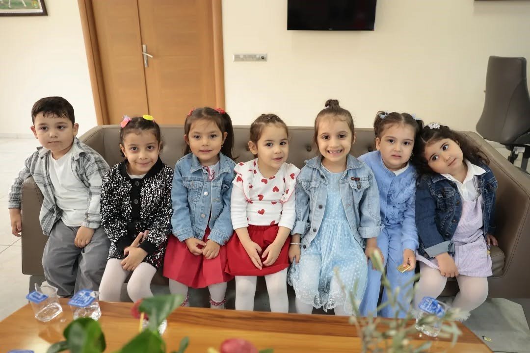 Başkan Kaya Minik Öğrencileri Belediyede Ağırladı (7)