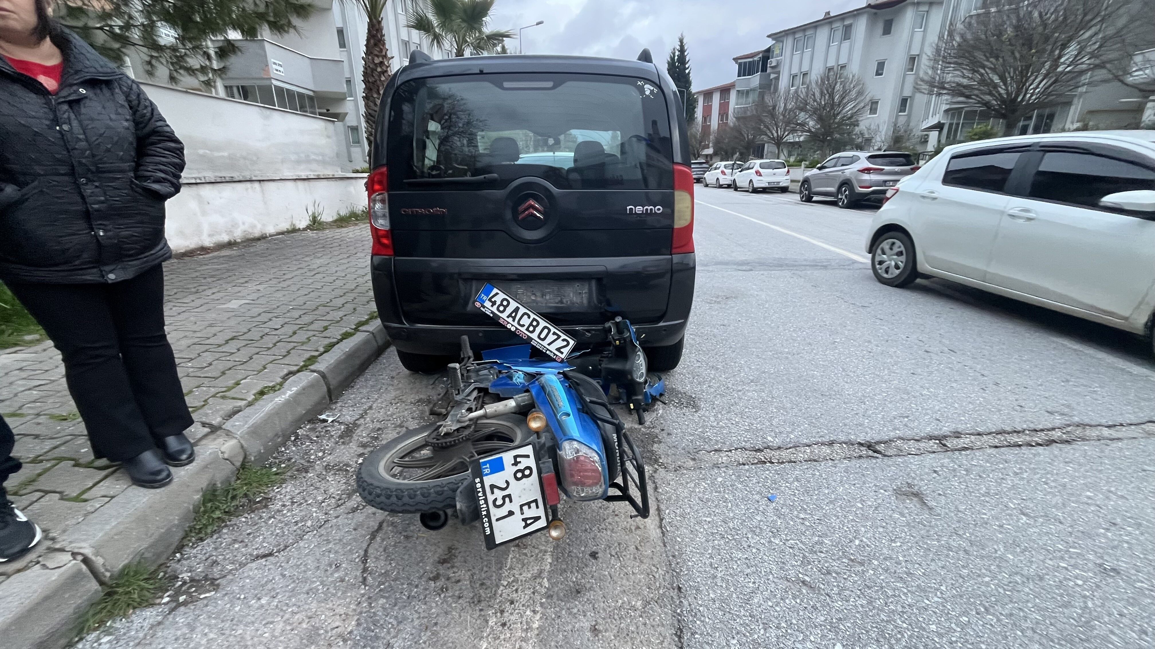 Çarpmamak Için Kaçtı, Başka Araca Çarptı (3)