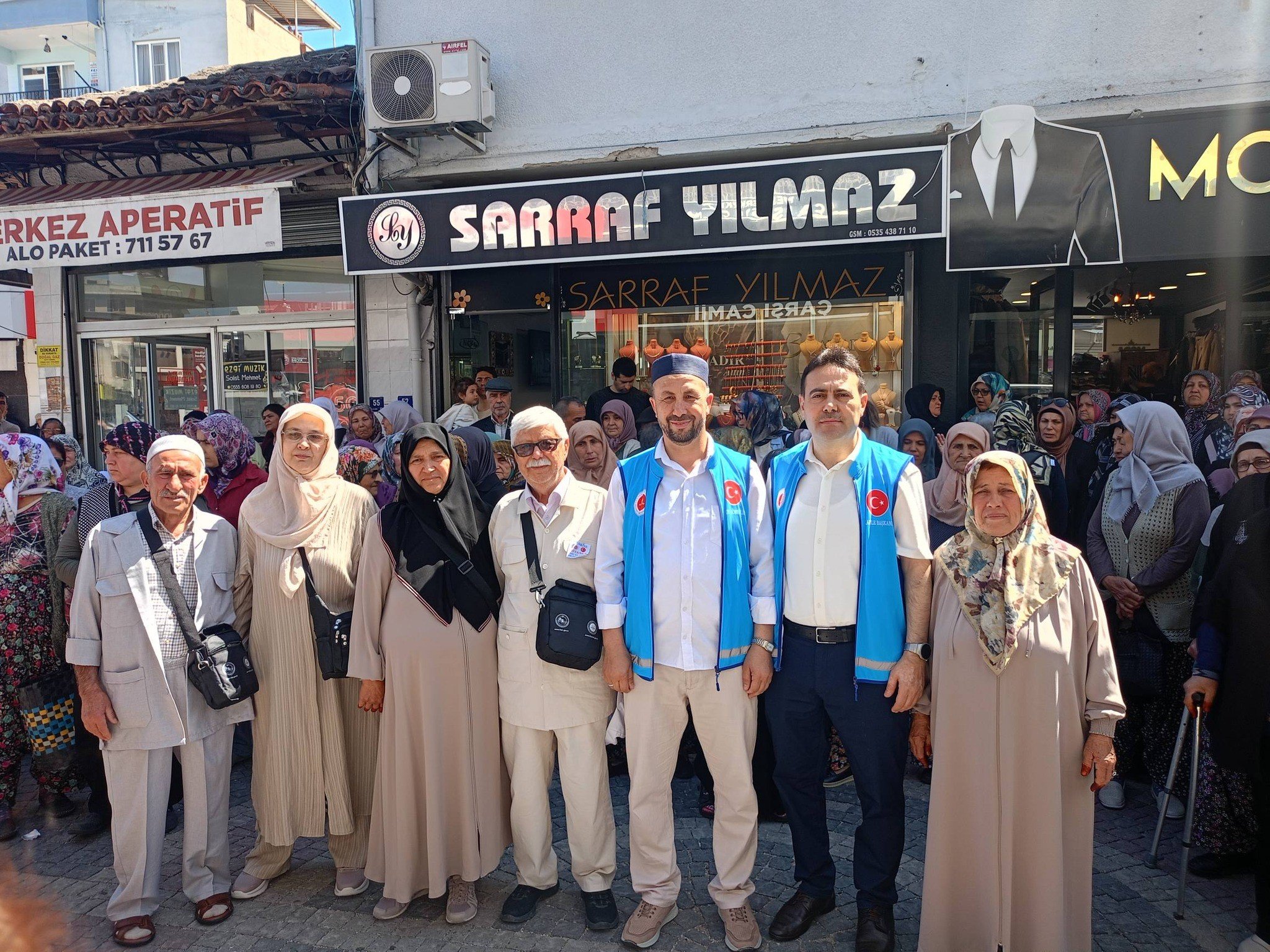 Çine'de Hacı Adayları Dualarla Uğurlandı (1)