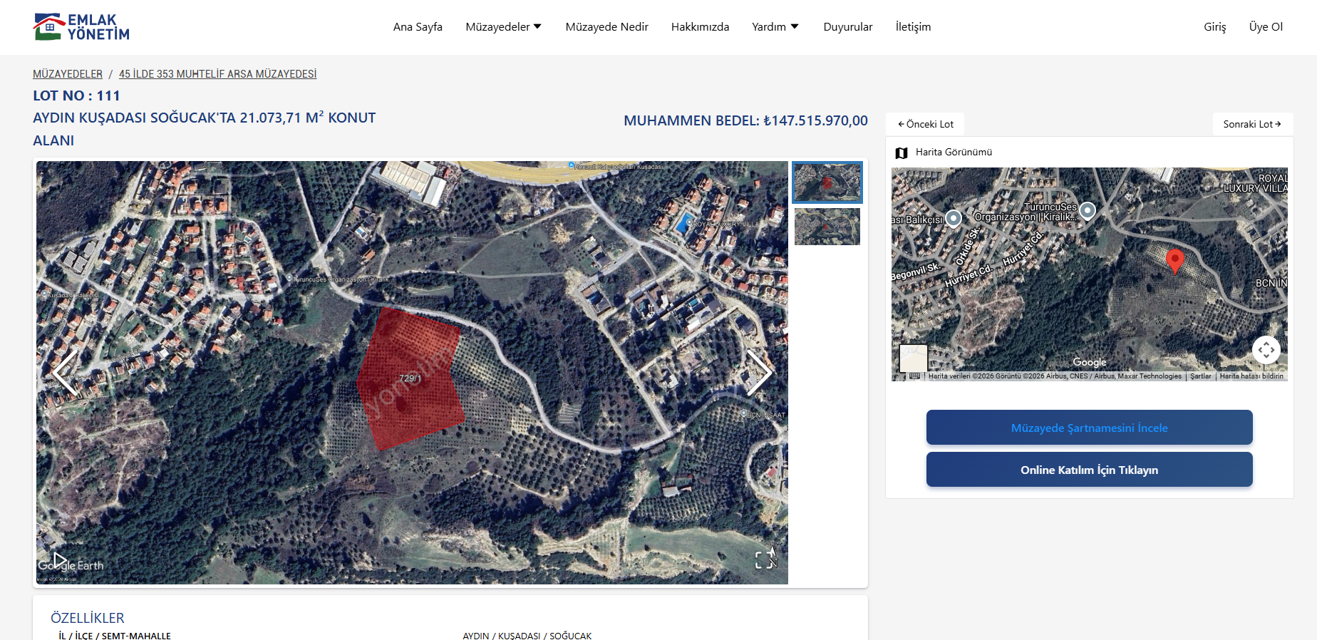 Kuşadası’nda Dev Satış İki Arsa Yatırımcıların Ilgisine Sunuluyor (3)