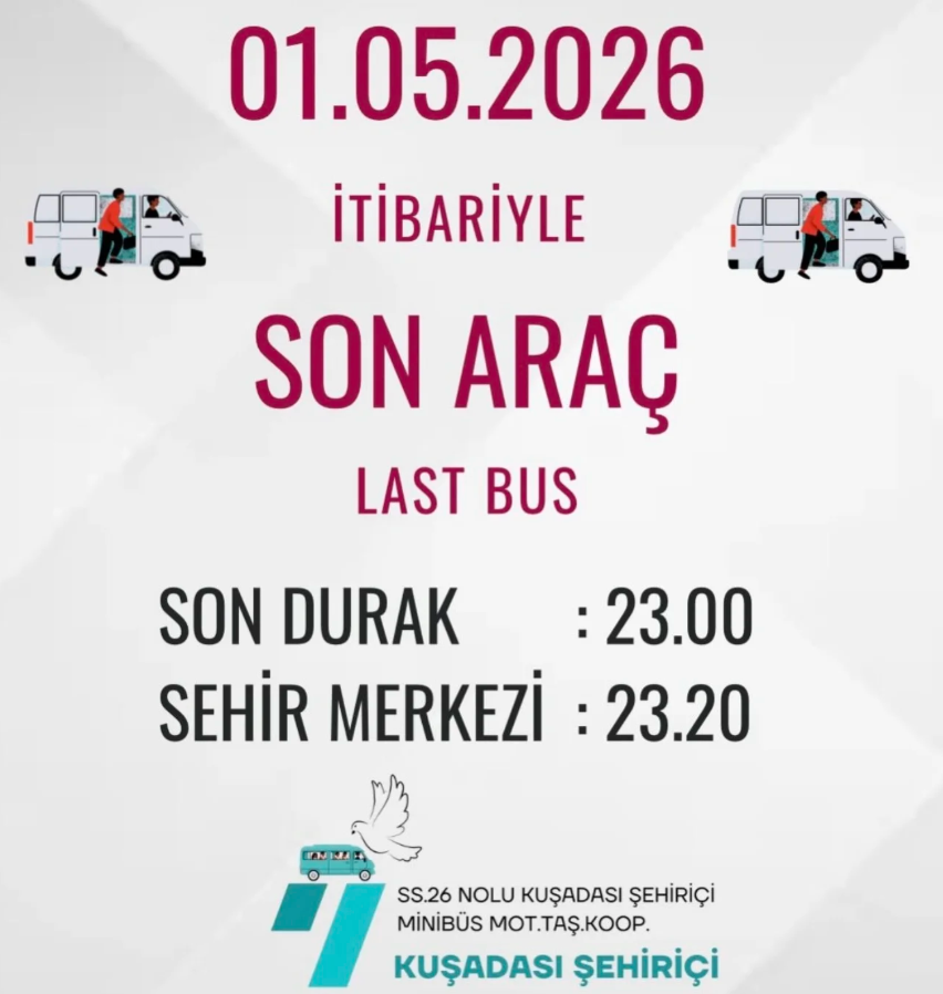 Kuşadası’nda Sefer Saatleri Değişti (1)-1