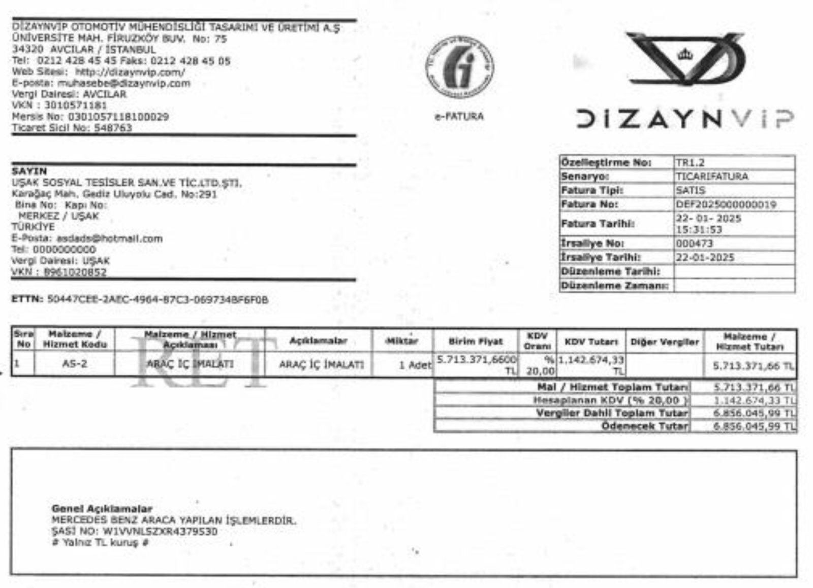“Uşak Belediyesi Özgür Özel’in Aracı Için 6 Milyon 856 Bin Lira Ödemiş” (1)