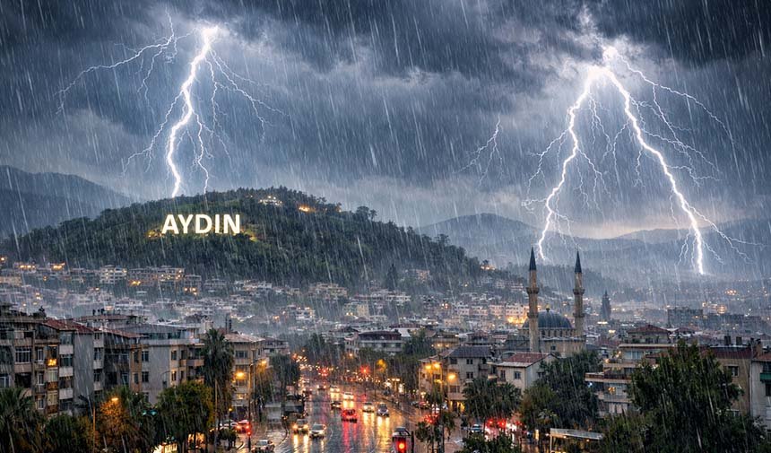 Aydın’a yağmur geliyor