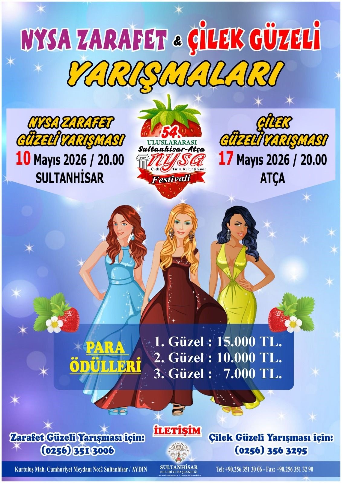 Aydın’da Çilek Güzeli Belli Oluyor (1)