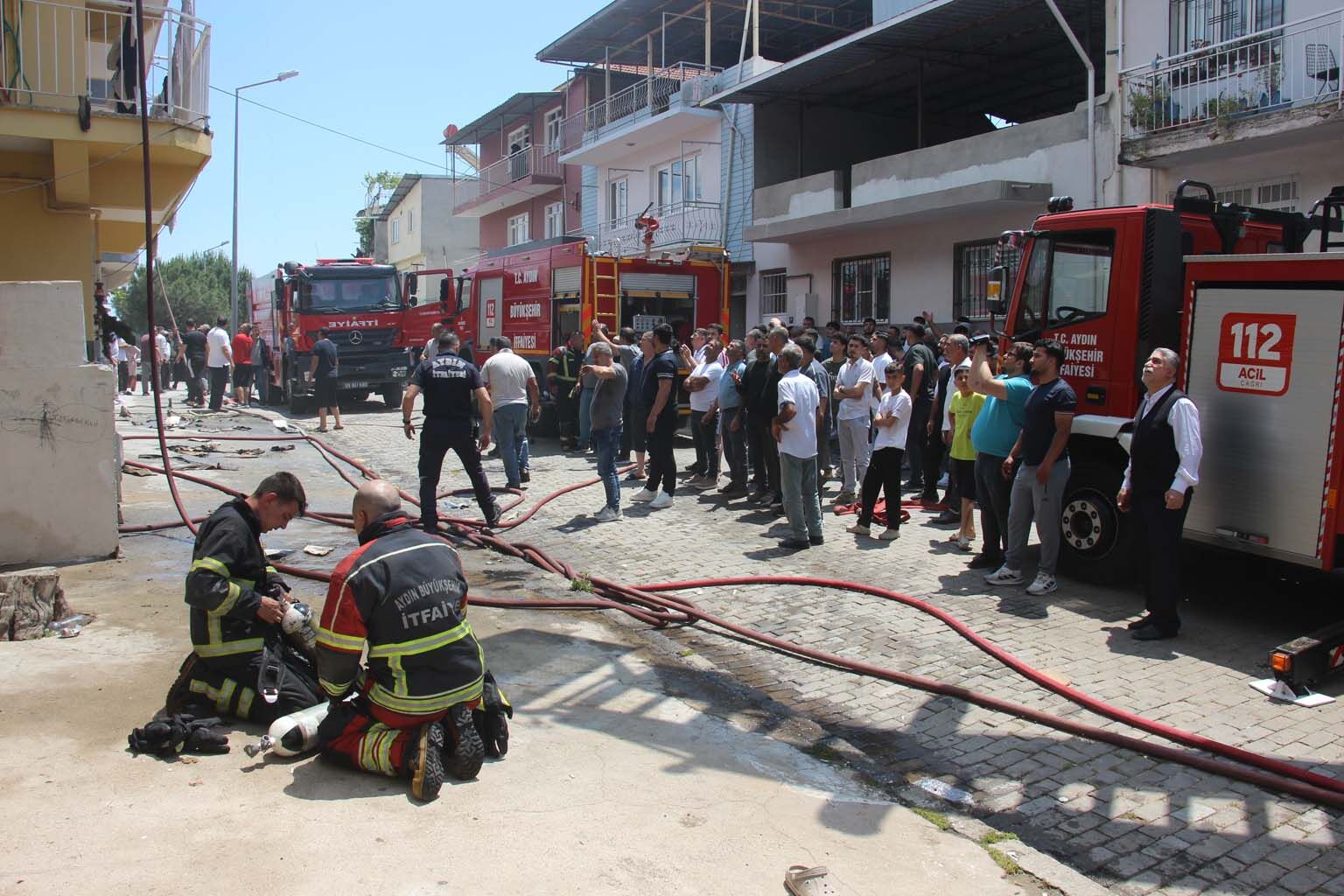 Aydın’da herkes sokağa döküldü