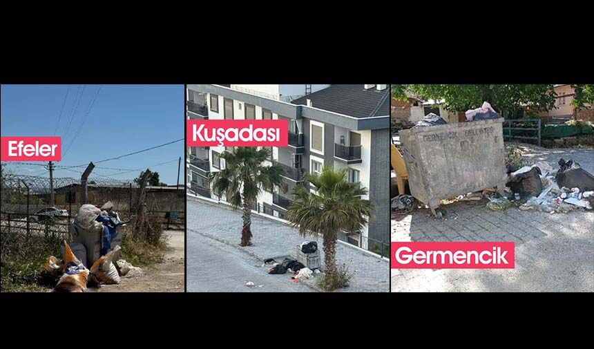 Aydın’da CHP’li ilçe belediyeleri vatandaşı çöpe mahkum etti