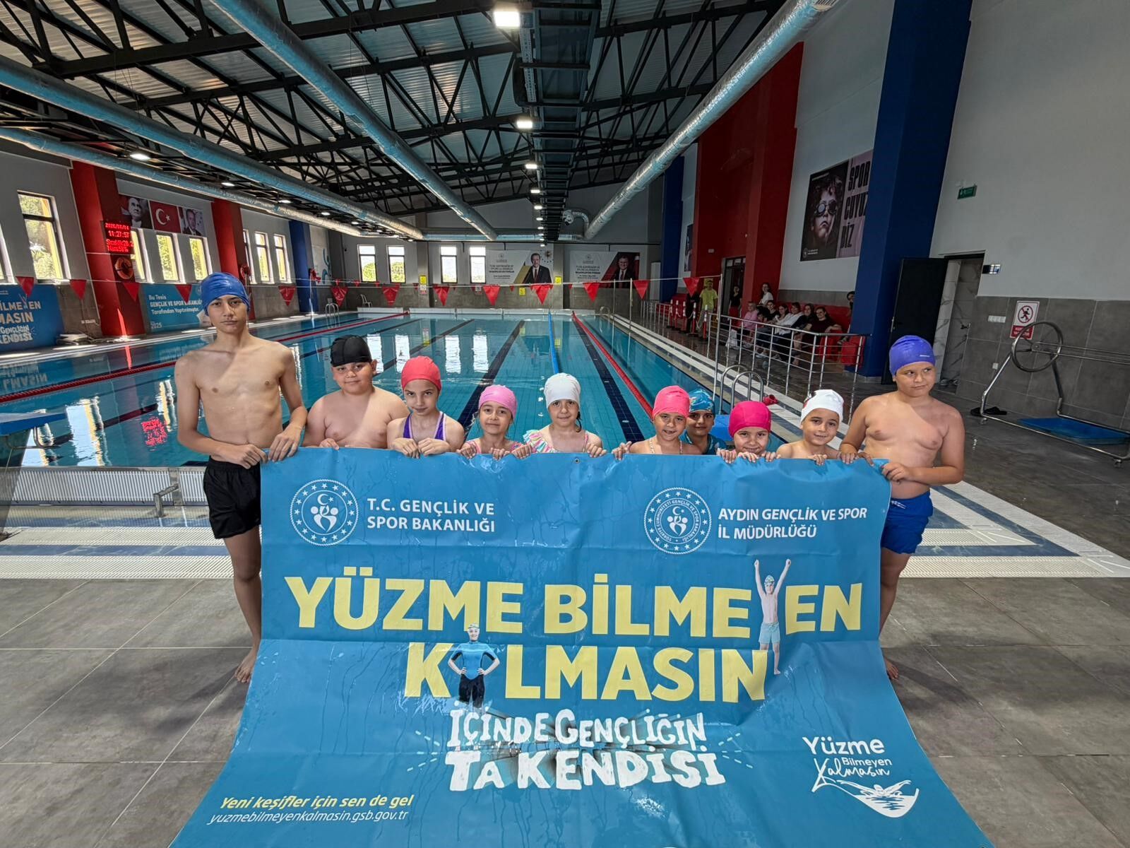 Ak Parti Hükümeti’nin Germencik’e Kazandırdığı Havuzda Ilk Kulaçlar Atıldı (3)