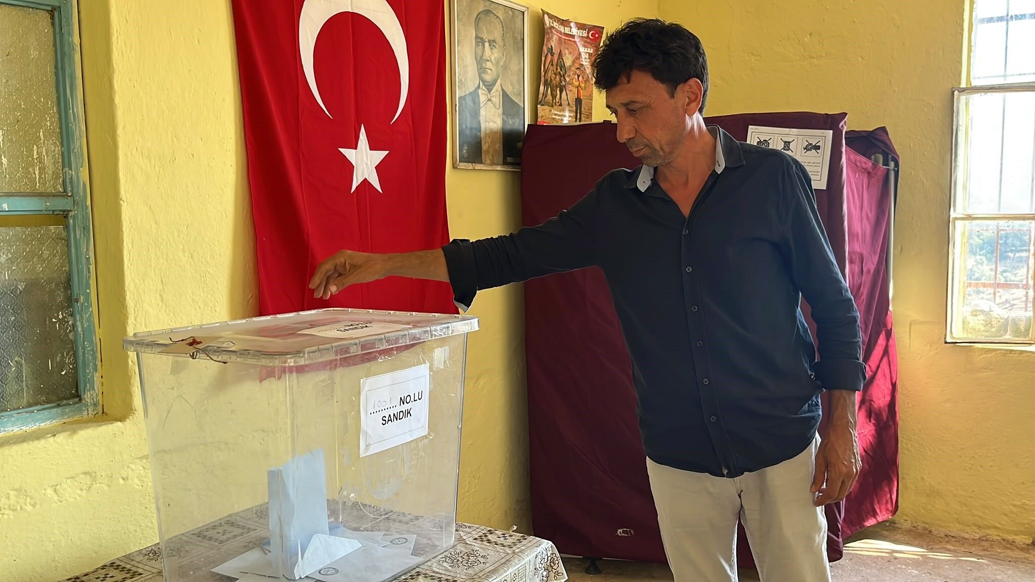 Aydın’da 7 Mahallede Sandık Kuruldu, Seçim Yapılıyor (2)