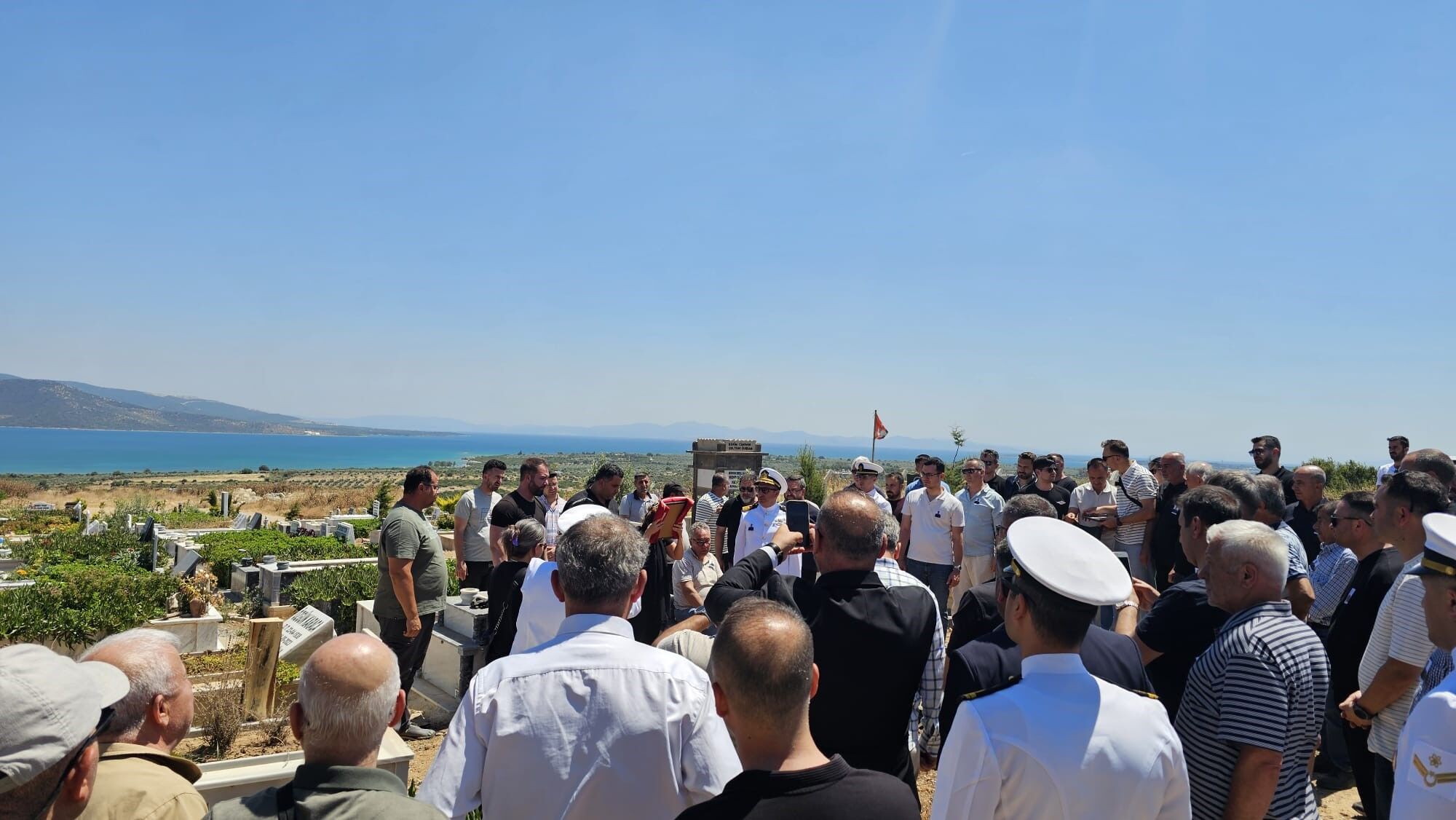 Aydın’da vefat eden astsubaya askeri törenle veda