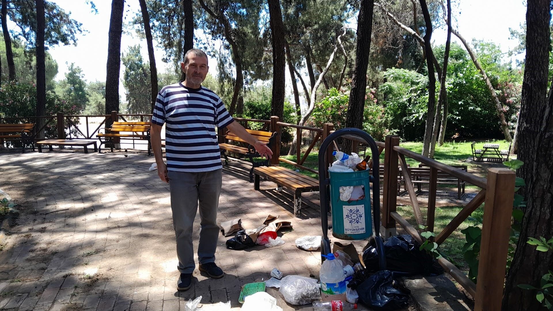 Aydın’daki Parkın Hali Tepki Çekti (3)
