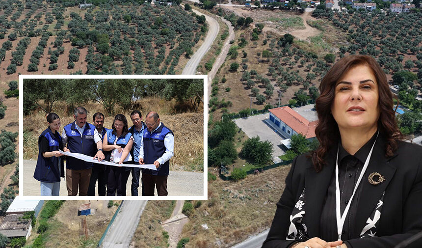 Aydın’ın geleceğini inşa eden lider; Özlem Çerçioğlu.. 56.5 kilometrelik hat kuruluyor
