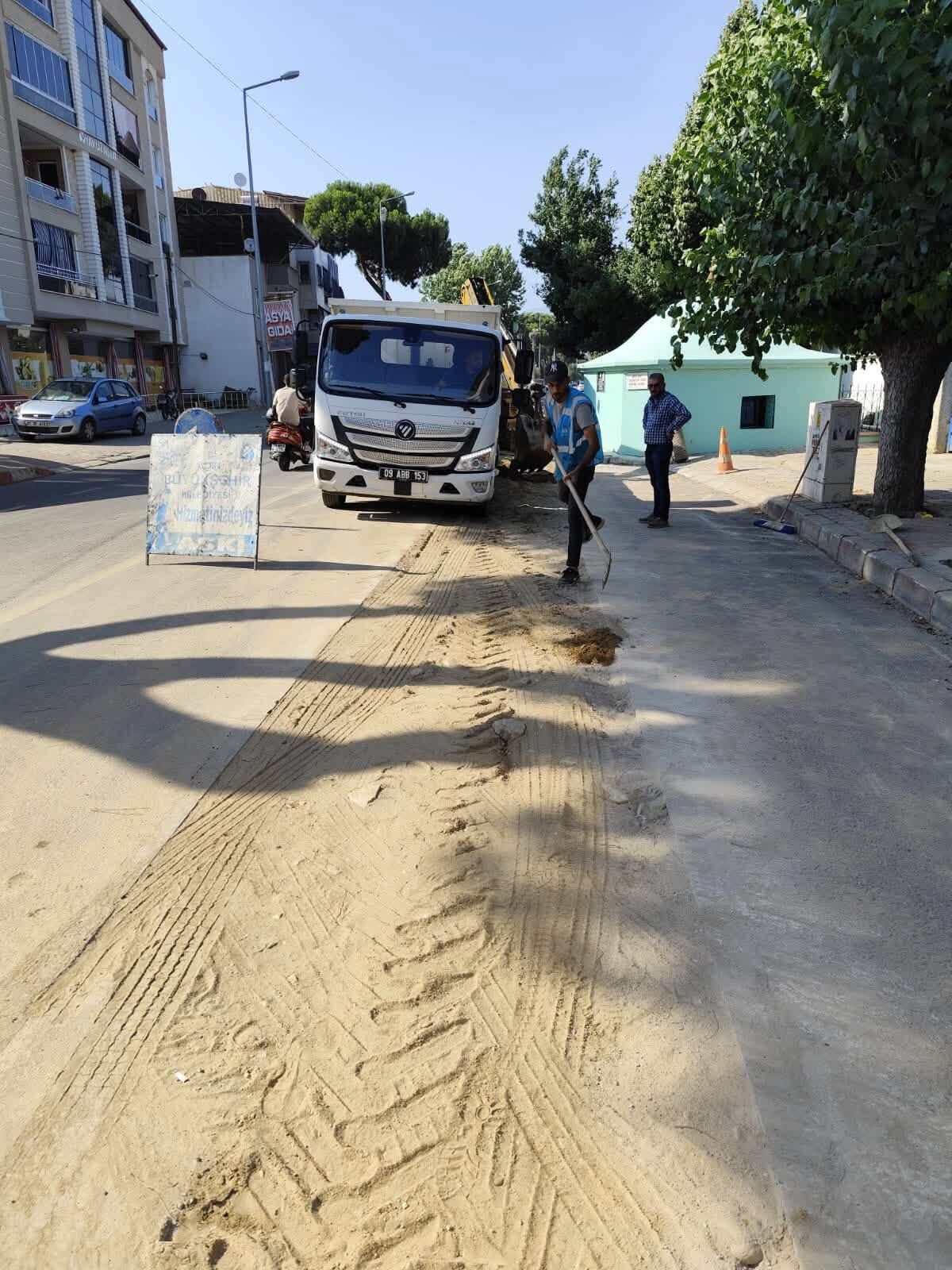 Başkan Çerçioğlu Çalışıyor, Aydın'ın Altyapısındaki Dönüşüm Hız Kesmiyor (4)