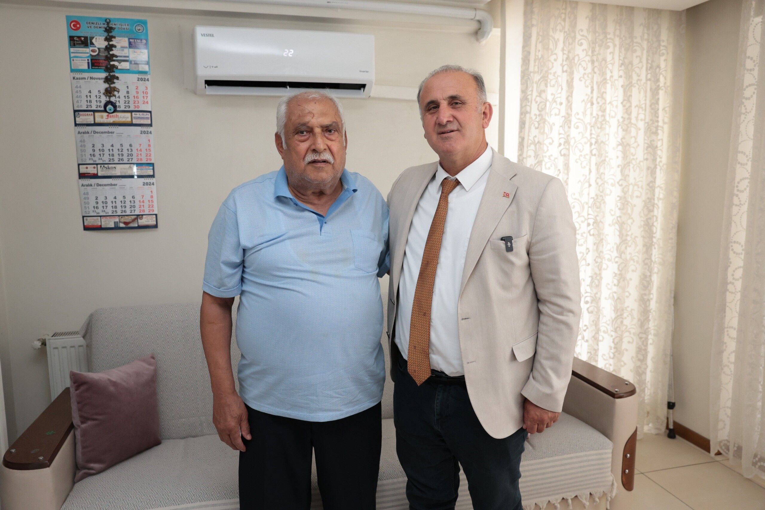 Başkan Kaya Şehit Babalarını Unutmadı (3)