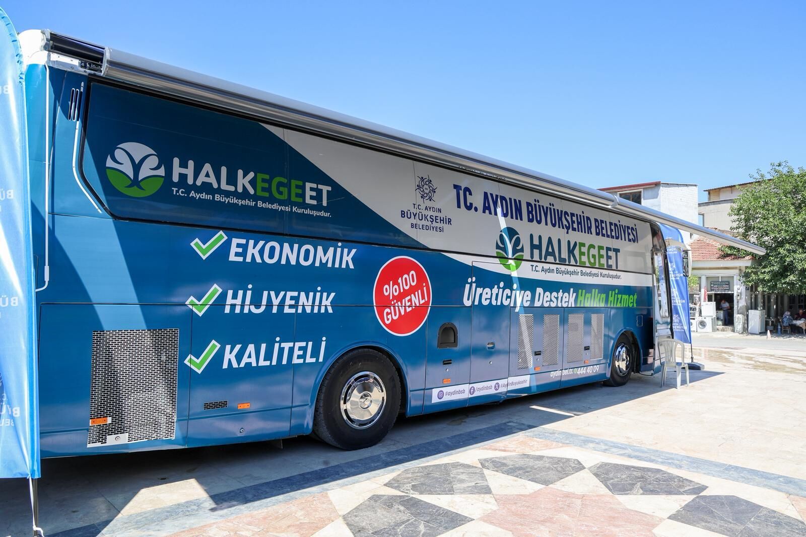 Çerçioğlu'ndan Yeni Proje.. Aydın'da Sosyal Belediyeciliğe Yeni Halka Halk Ege Et Mobil (1)
