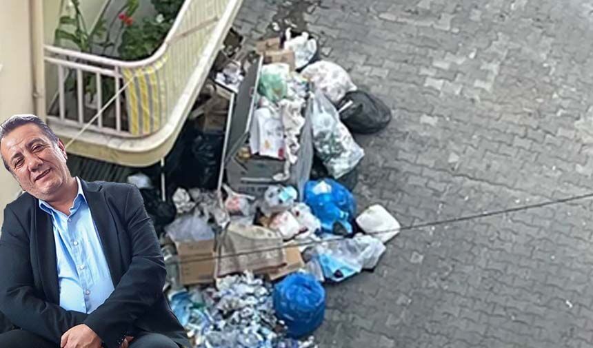 Efeler'de çöp krizi büyüyor.. CHP'li Anıl Yetişkin'e eleştiri yağmuru