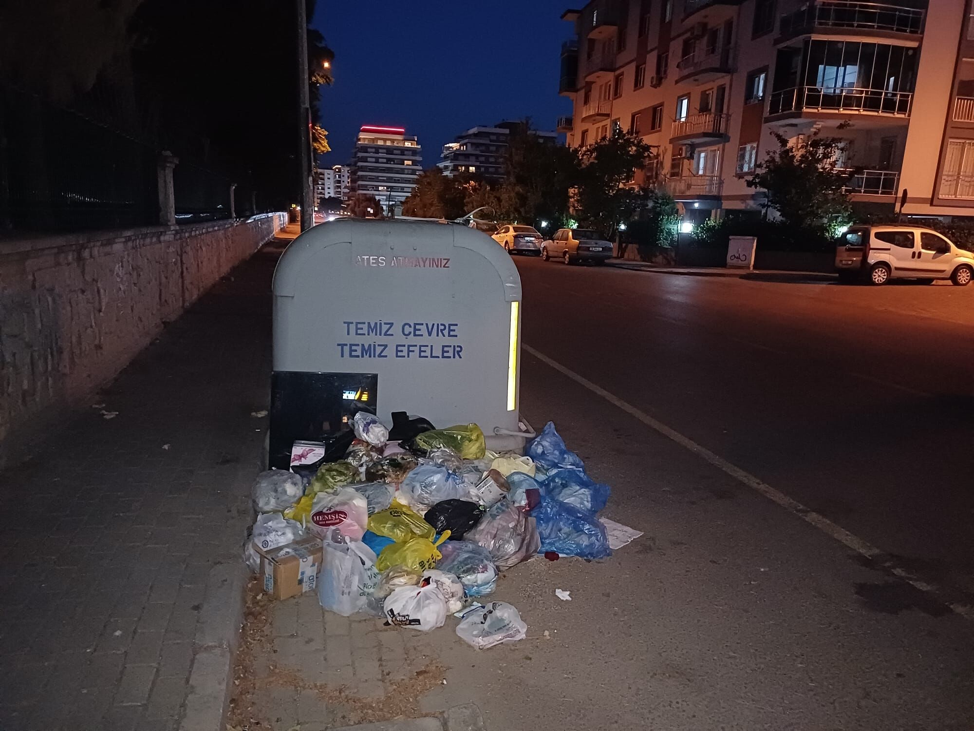 Efeler’de Halk Sağlığı Alarm Veriyor, Anıl Yetişkin Mikrofonla Geziyor (1)