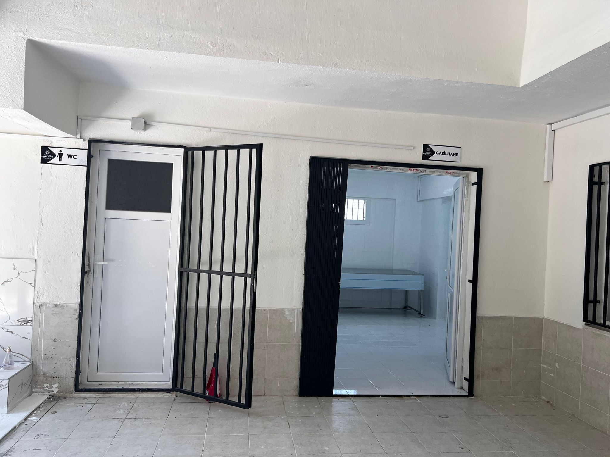Kuşadası’nda Yıllardır Yoktu, Büyükşehir Belediyesi Gasilhaneyi Hayata Geçirdi (1)