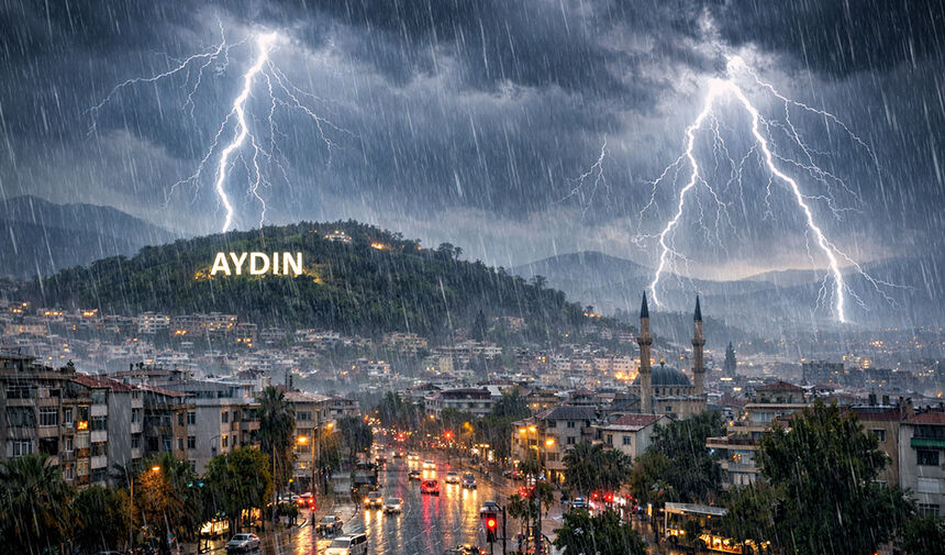Meteorolojiden Aydın’a uyarı geldi