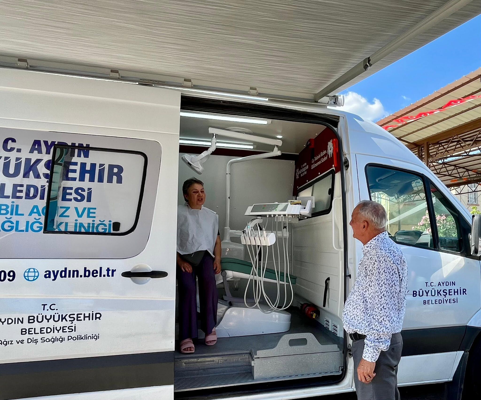 Teşekkürler Özlem Çerçioğlu.. Atça’da Mobil Diş Kliniğine Yoğun Ilgi (2)