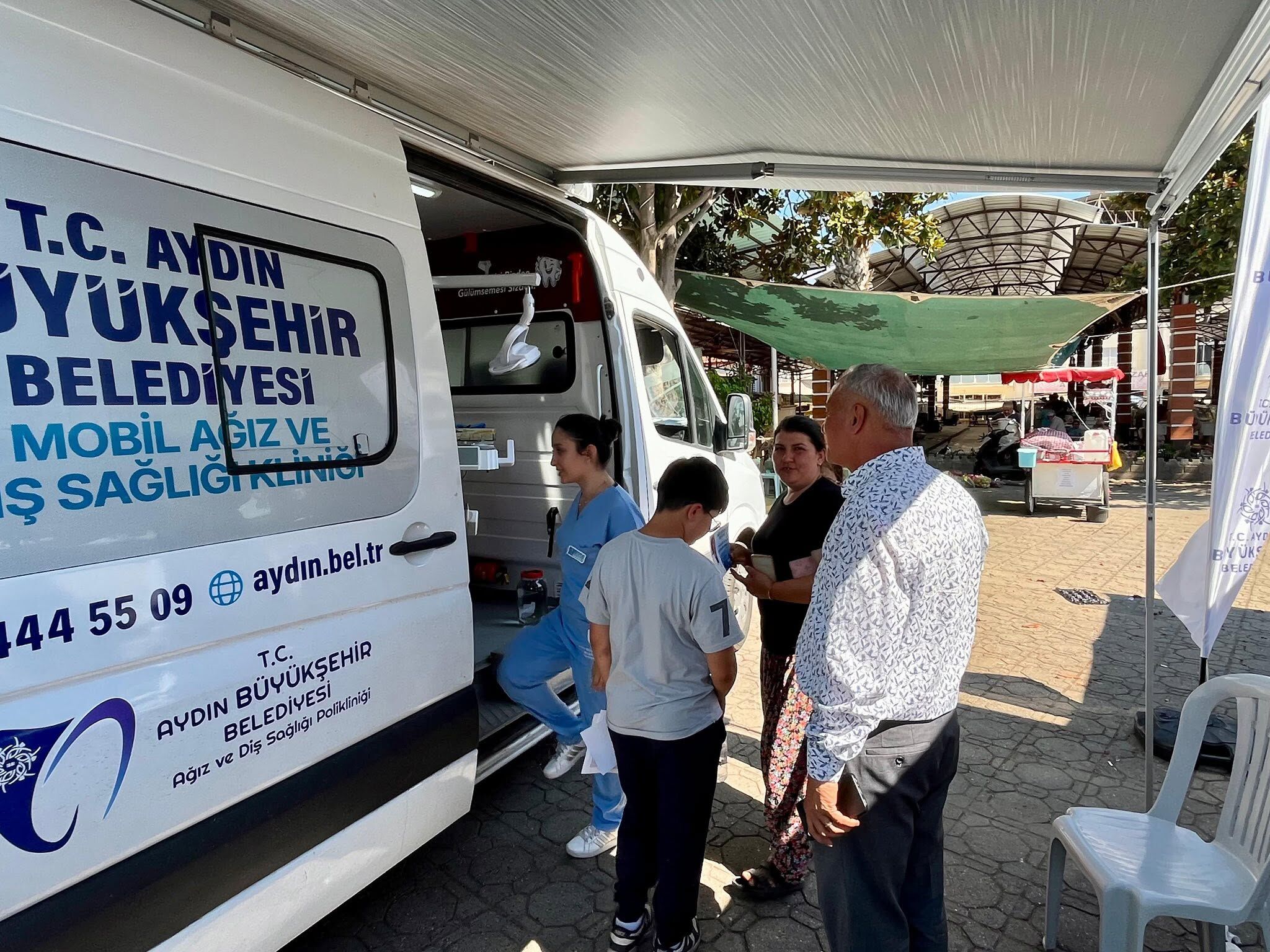 Teşekkürler Özlem Çerçioğlu.. Atça’da Mobil Diş Kliniğine Yoğun Ilgi (4)