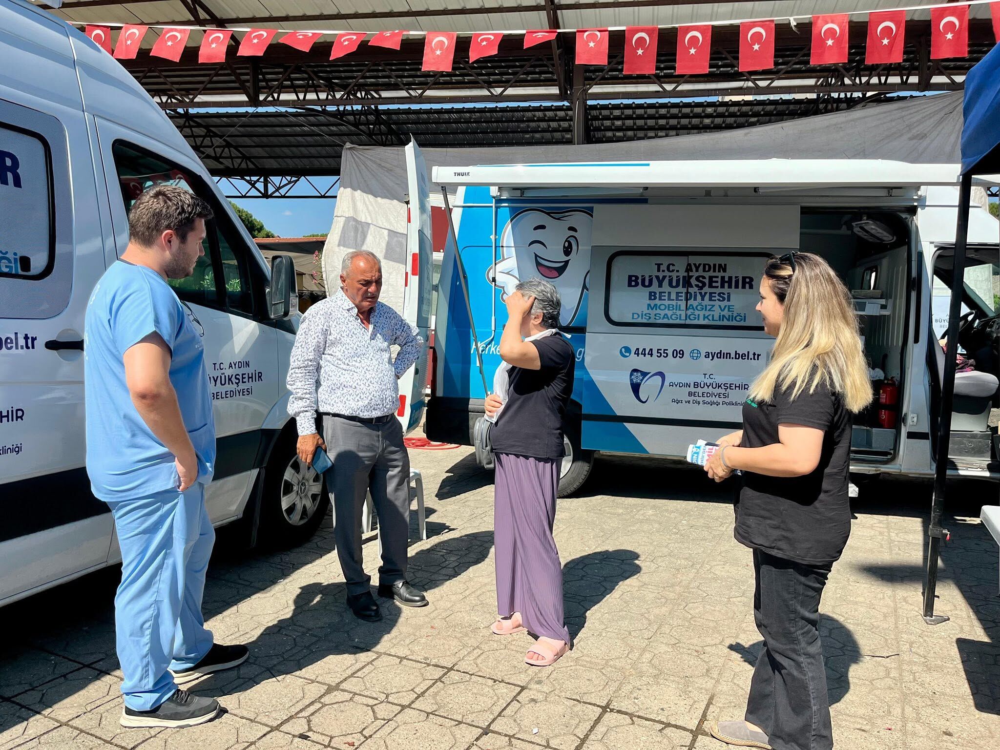 Teşekkürler Özlem Çerçioğlu.. Atça’da Mobil Diş Kliniğine Yoğun Ilgi (5)