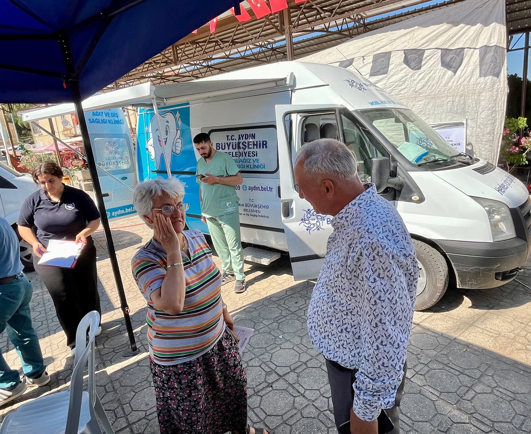 Teşekkürler Özlem Çerçioğlu.. Atça’da Mobil Diş Kliniğine Yoğun Ilgi (7)