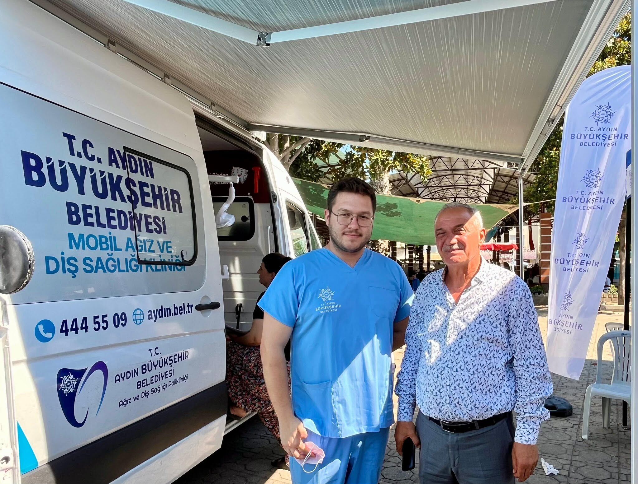 Teşekkürler Özlem Çerçioğlu.. Atça’da Mobil Diş Kliniğine Yoğun Ilgi (8)
