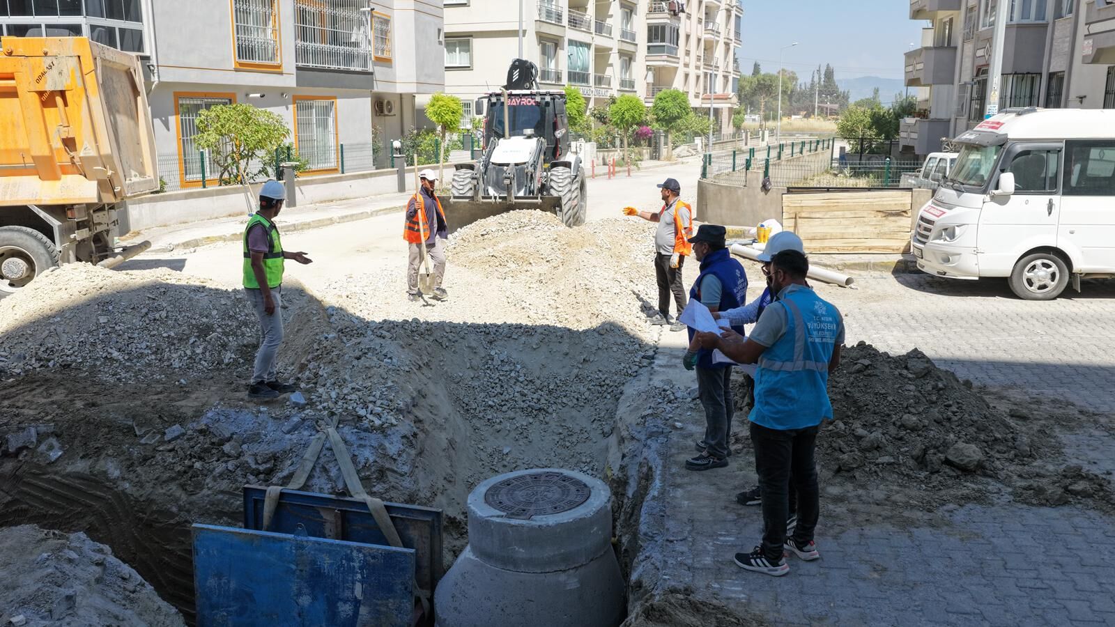 Yaparsa Çerçioğlu Yapar.. 75 Milyonluk Altyapı Yatırımında Çalışmalar Başladı (4)