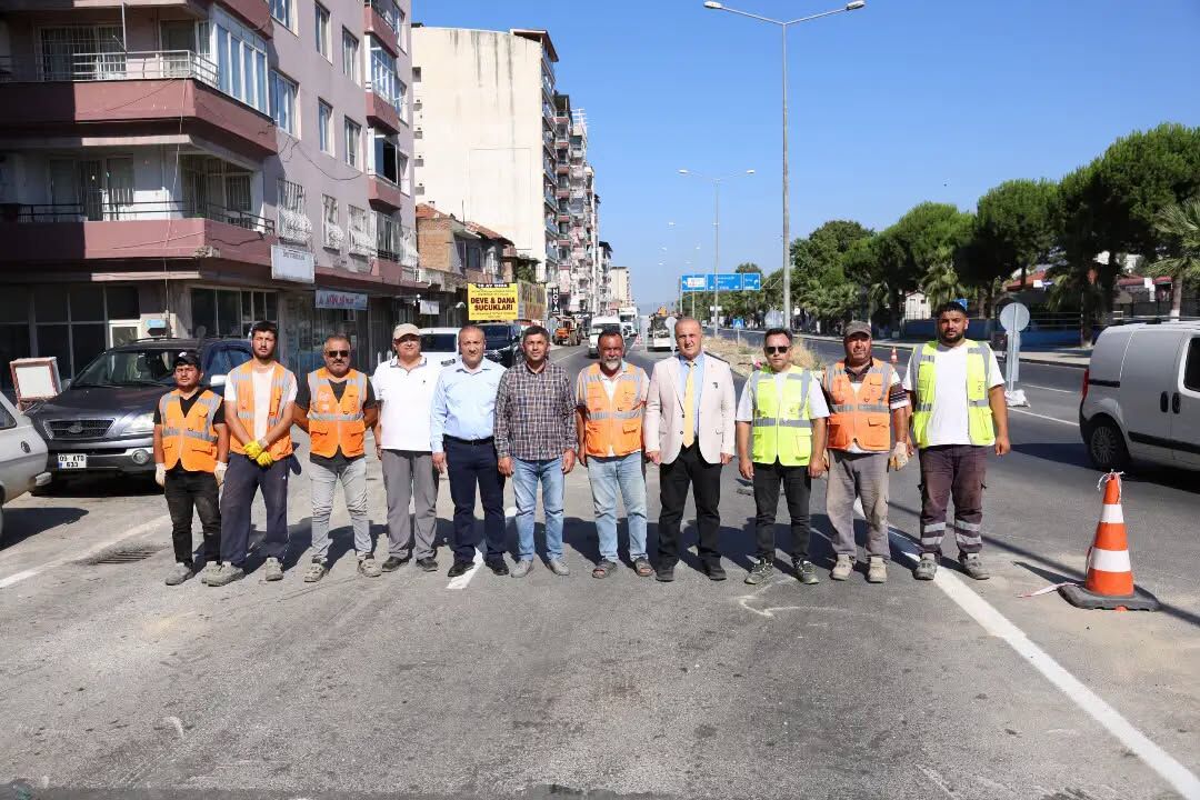 Aydın’da Hizmet Siyasetinin Son Eseri Dev Yatırımda Sıcak Asfalt Tamam (3)