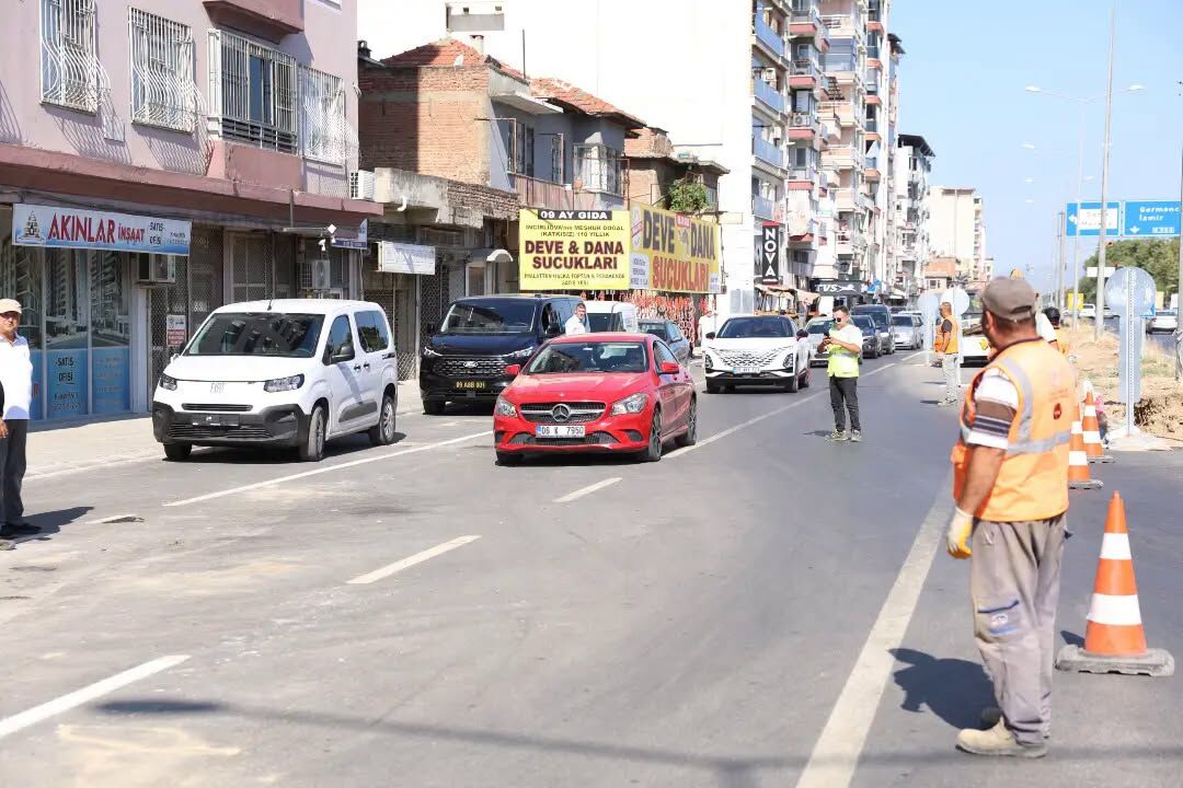 Aydın’da Hizmet Siyasetinin Son Eseri Dev Yatırımda Sıcak Asfalt Tamam (5)