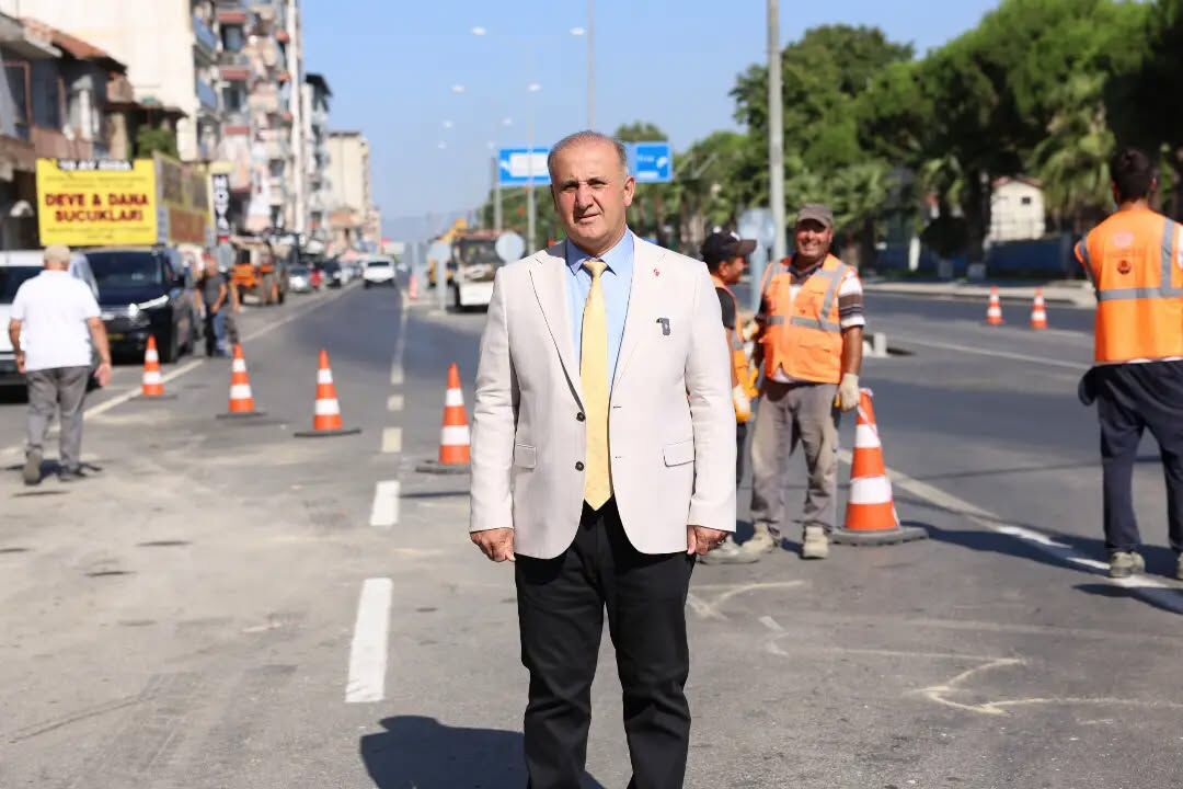 Aydın’da Hizmet Siyasetinin Son Eseri Dev Yatırımda Sıcak Asfalt Tamam (6)