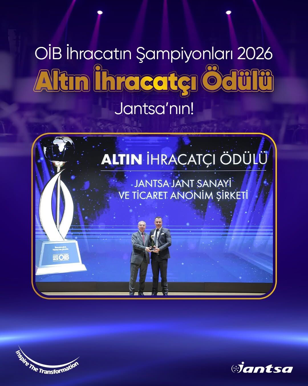 Aydın’ın Gururu Jantsa’ya Dev Ödül İhracatın Altın Şampiyonu Oldu (3)