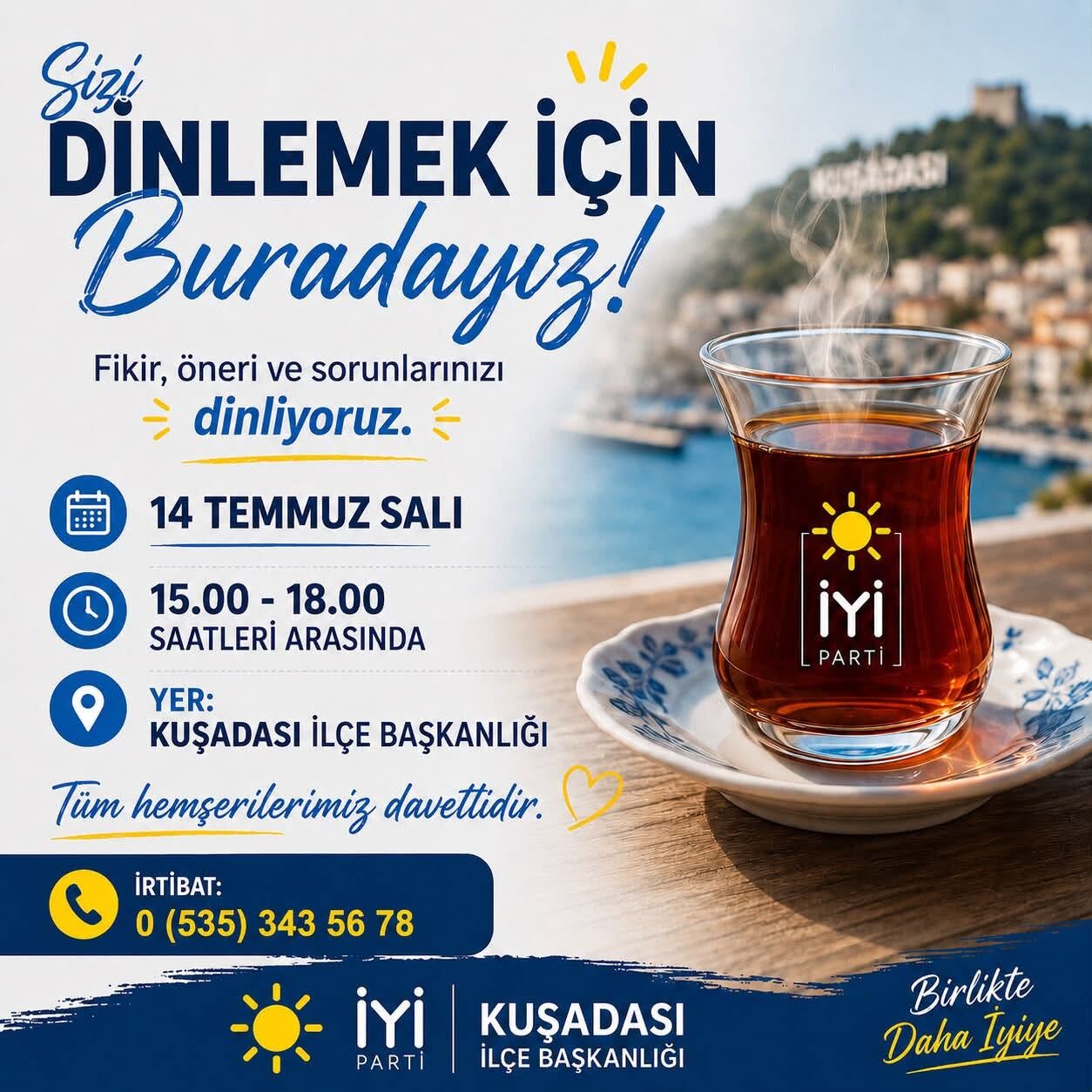Başkan Behçet Alp’ten Kuşadalılara Davet (1)