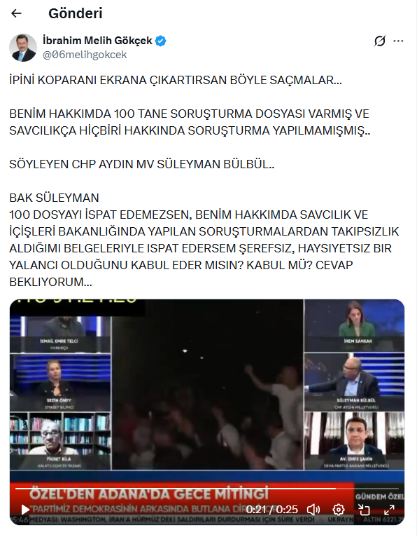 Chp Aydın Milletvekilli Süleyman Bülbül’e Sert Sözler Bak Süleyman. (1)-1