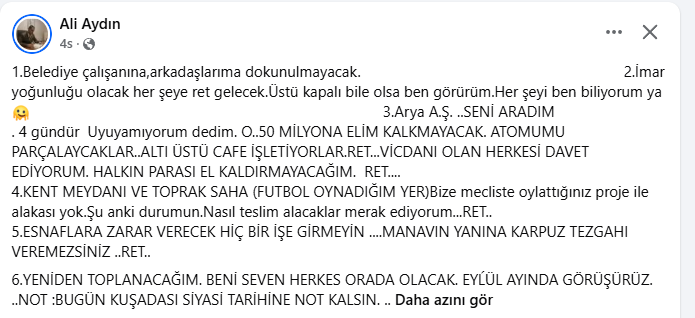 Chp’li Kuşadası Belediye Meclis Üyesi Bile Tepki Gösterdi Bize Meclis’te Oylattığınız Proje Ile Alakası Yok (1)-1