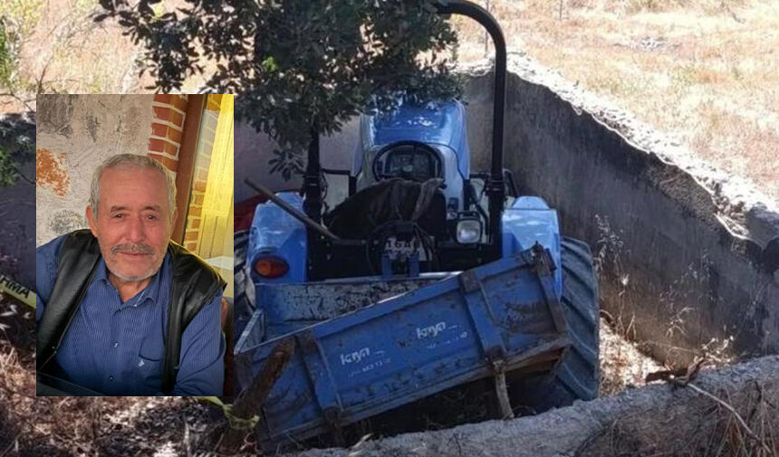 Devrilen traktörün altında kalan yaşlı adam kurtarılamadı