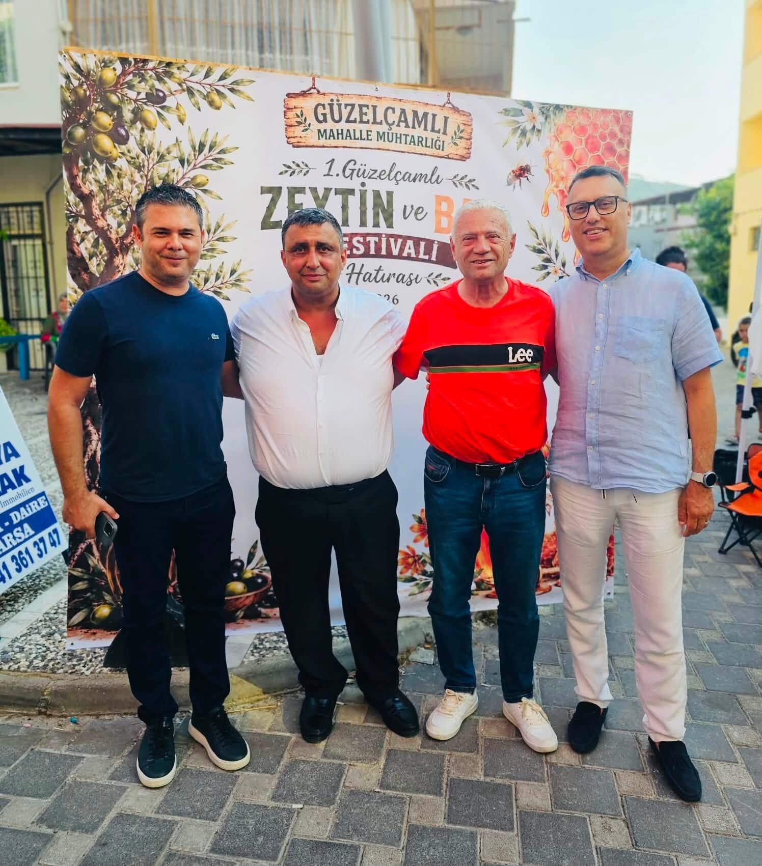 İyi̇ Parti Kuşadası İlçe Başkanı Behçet Alp Ve Beraberindeki Heyetten Güzelçamlı Zeytin Ve Bal Festiv (3)