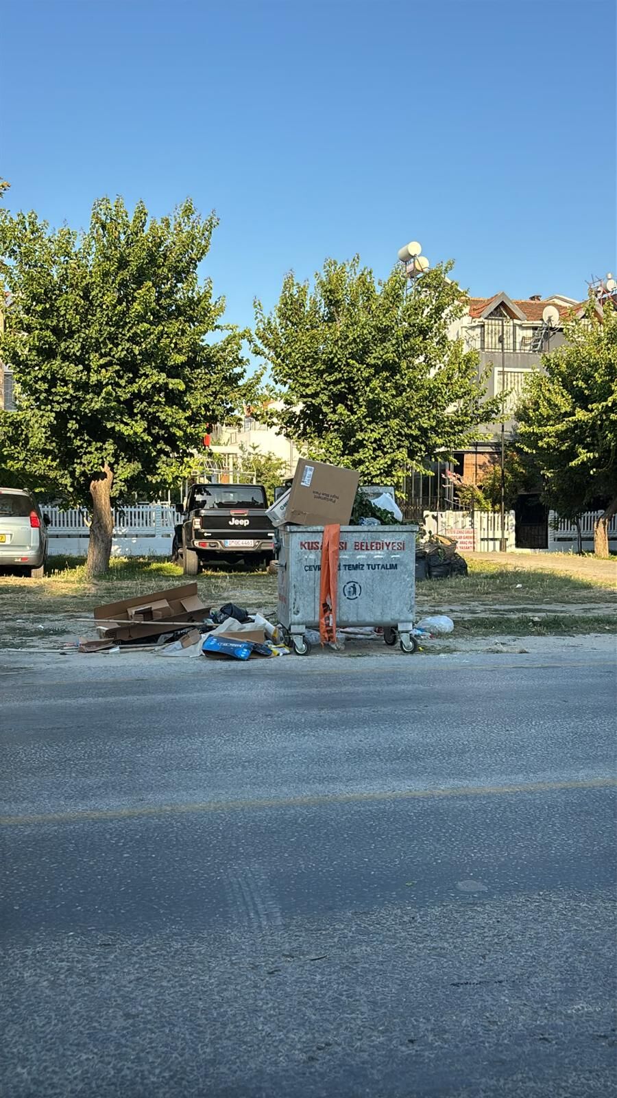 Kuşadası’nda Çöp Çilesi Büyüyor Chp’li Kuşadası Belediyesi’ne Büyük Tepki