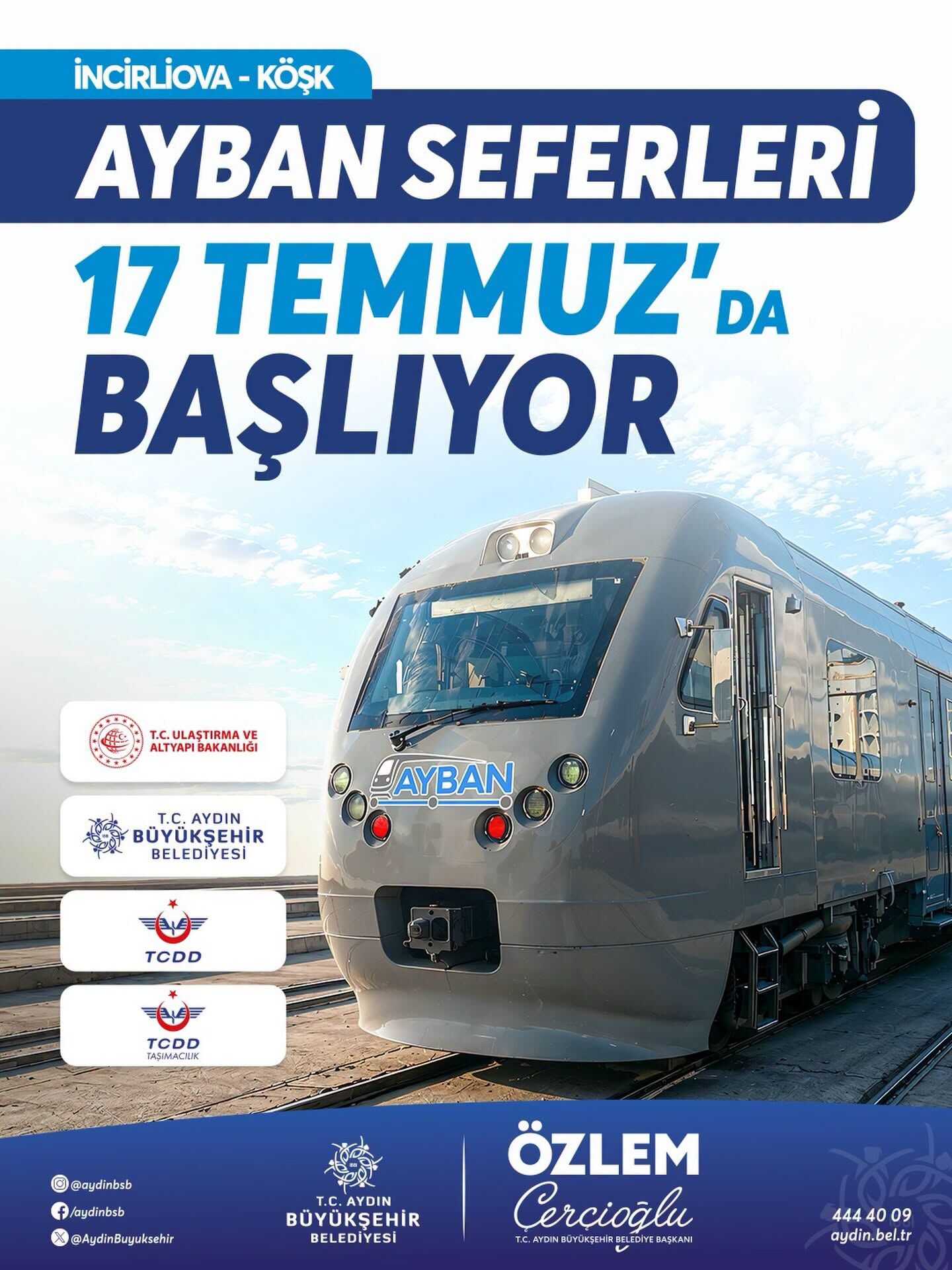 Özlem Çerçioğlu Müjdeyi Verdi Ayban 17 Temmuz'da Seferlere Başlıyor (1)
