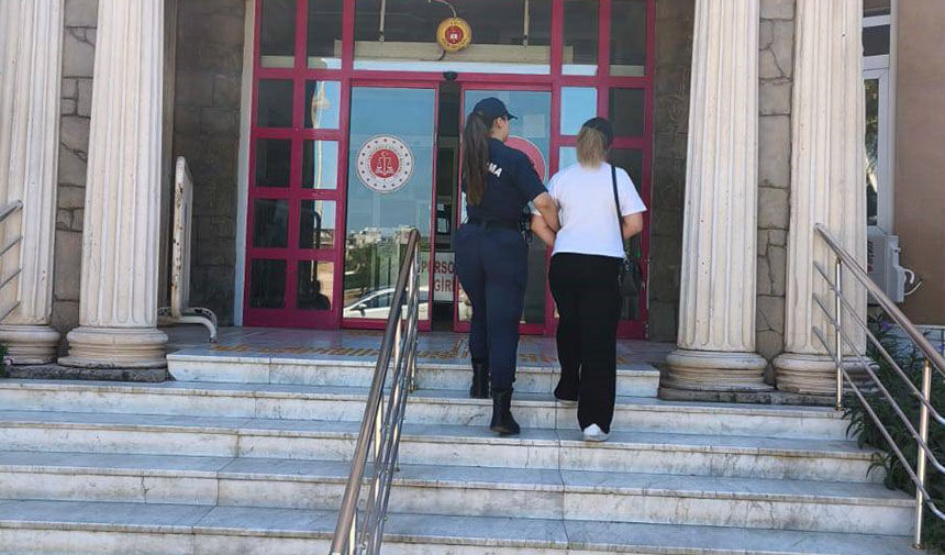 26 yaşındaki kadın Didim’de yakalandı