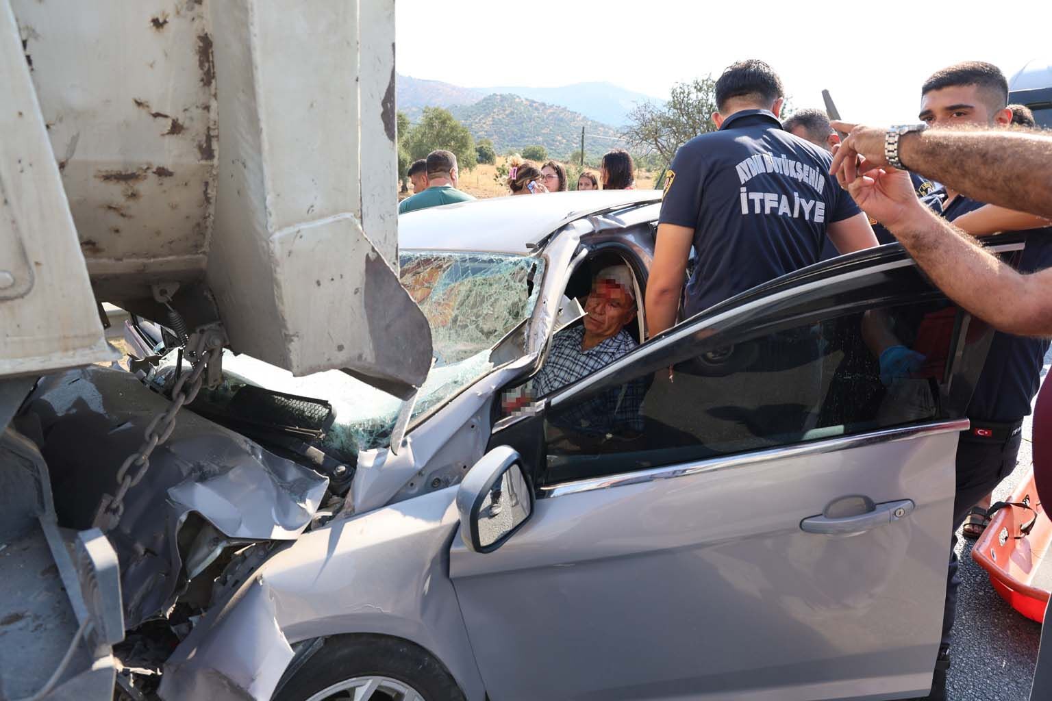 Aydın Muğla yolunda feci kaza